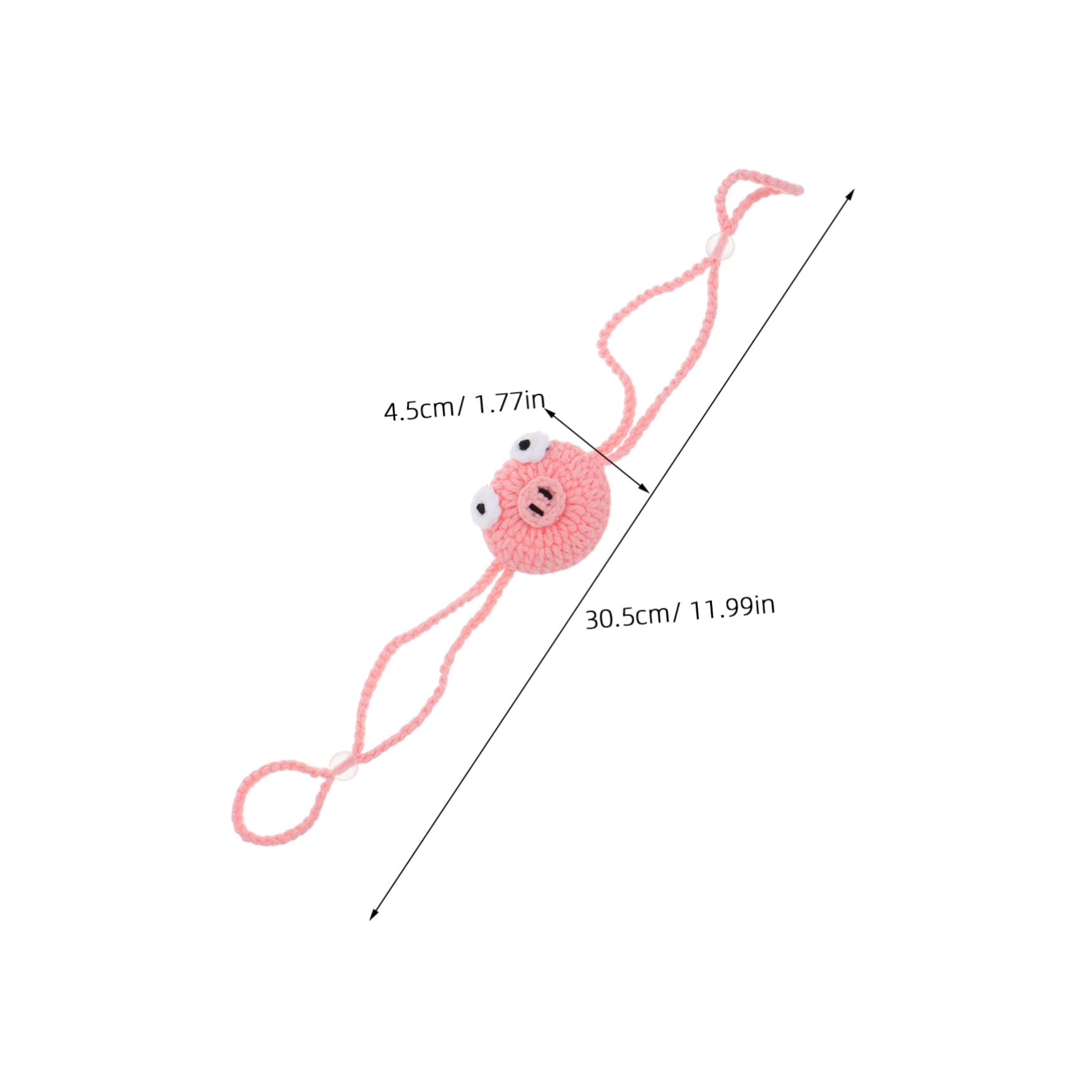 FRCOLOR Relief Handmade Knit Nose Mask Reusable Winter Nasal Cover for Outdoor Activities Travel