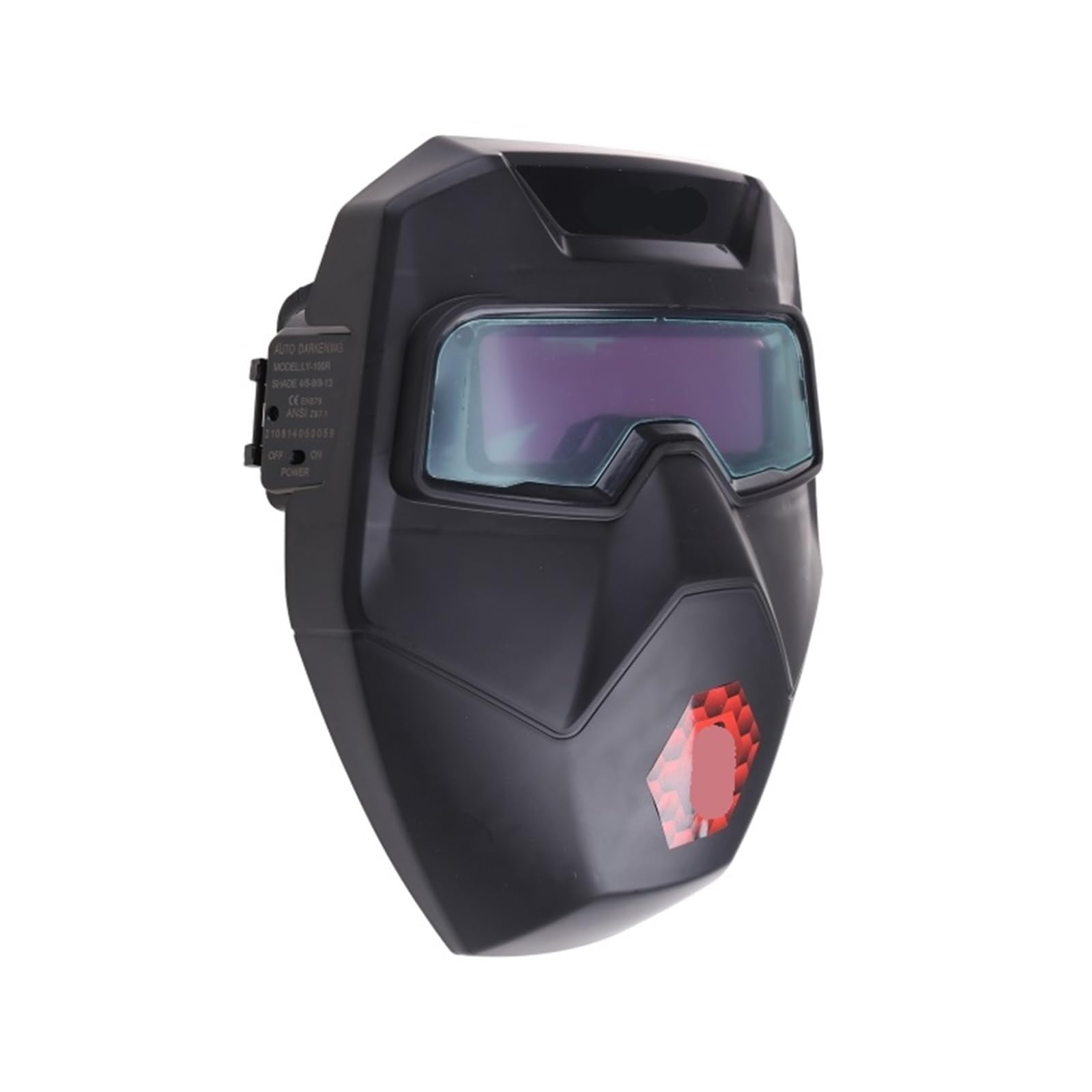 Maschera Saldatura, Maschera per Saldatura Maschera di saldatura con oscuramento automatico for materiale anticaduta tagliato, adatta for saldatura elettrica e saldatura a gas