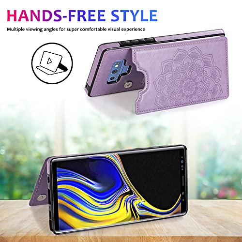 Coque Note 9 Asuwish violette au quotidien pour protéger votre écran
