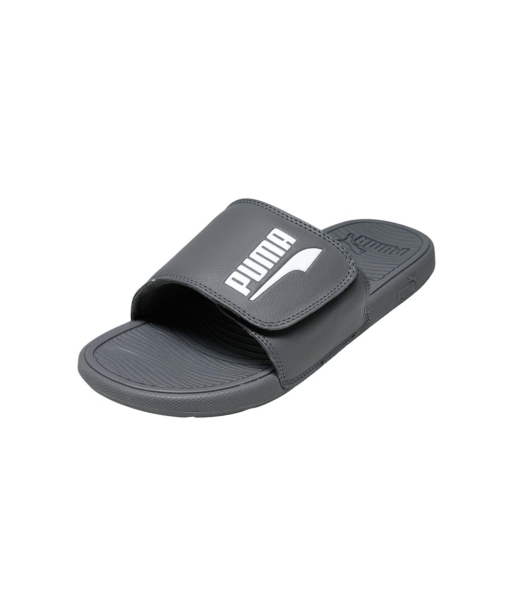 Puma Unisex Cool Cat 2.0 V FS Slide Gray Cool Dark Gray-White