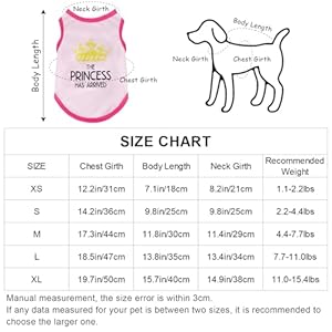 4 Pack Dog Shirts Summer Printed Puppy Clothes Cute Sleeveless Pet T Shirts Dog Clothes for Small Medium Dogs Cats Girl(S) 4 Pack Dog Shirts Summer Printed Puppy Clothes Cute Sleeveless Pet T Shirts Dog Clothes for Small Medium Dogs Cats GirlS