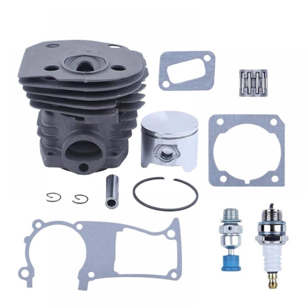 Srxbkc One Color 44Mm Cylinder Piston Assembly Kit Compatible With 350 346 351 353 Chainsaw And Lawn Mower Replacement Parts