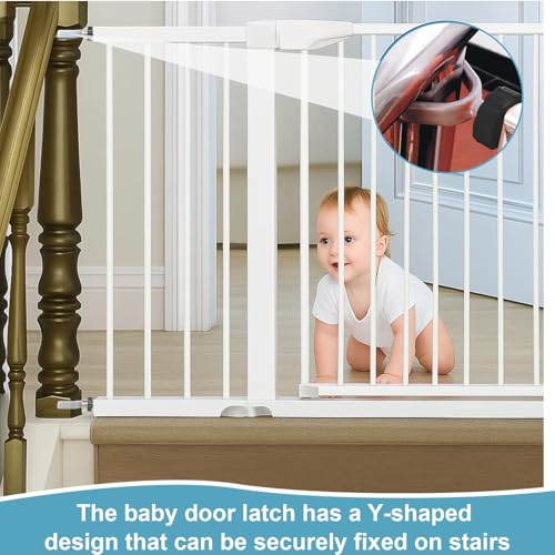 Menibeuty 2 Stück Türbolzen Babydruck, Schrauben Gitterdruck Leiter M10 Schraube Und Adapter für Geländer mit Schwarzer Nuss, Für Haustiere Hund Baby Treppe