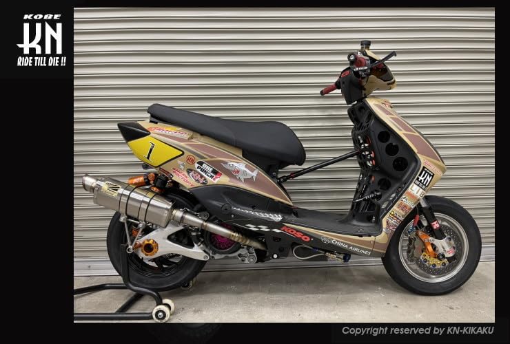 Amazon | KN企画 HOTLAP×KN チャンピオンマフラー TITAN [シグナスX