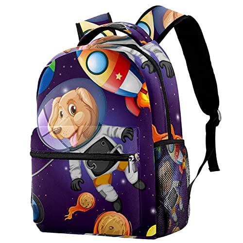 Sac à dos chien mignon pour femme style décontracté et multicolore