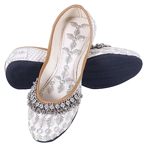 DFR Women Comfortable Cushioned Traditional Ethnic Rajasthani Emb...