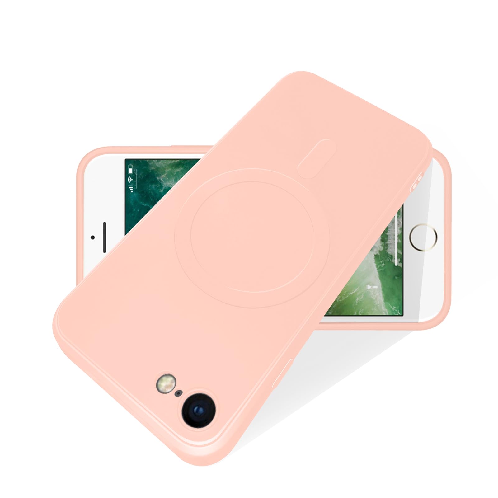 Amazon.co.jp: iPhone se3/se2/7/8 ケース MagSafe ワイヤレス充電対応  