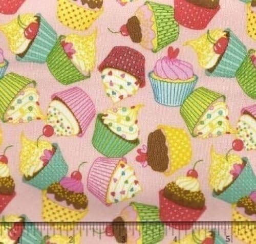 Babyville Boutique PUL Water Resistant Diaper Cover Fabric Cupcake by the yar...