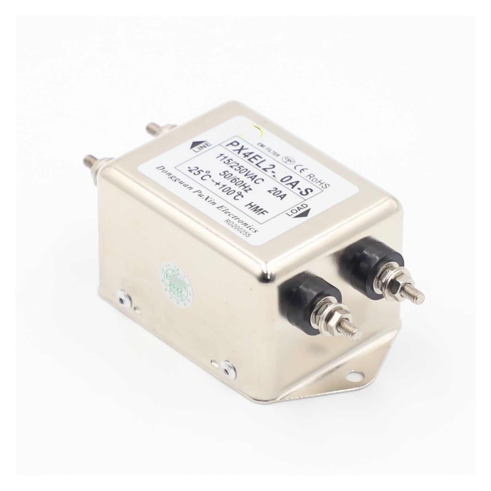 Filtre de puissance 220V 30A monophasé deux étages AC servo PX4EL2-30A-S
