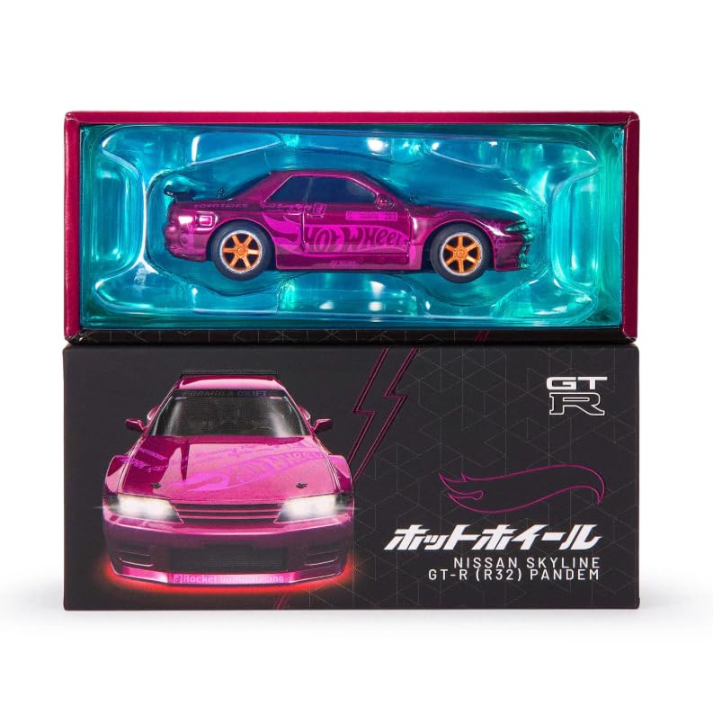Amazon.com: Mattel RC 1:64 Nissan Skyline R32 Pandem Vehicle