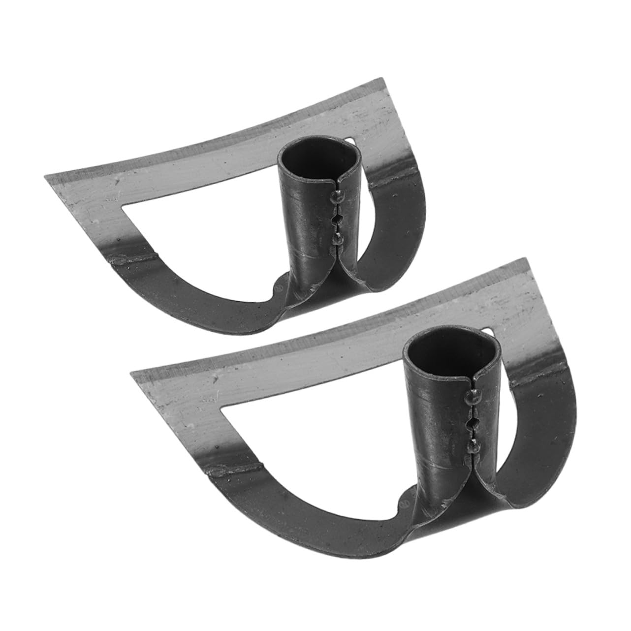 Toyvian 2piezas Azadas Huecas Para Jardinería Herramienta Agrícola Para Desherbar Cultivar y Preparar El Suelo Jardines Domésticos y Granjas Cabeza De Azada De Acero