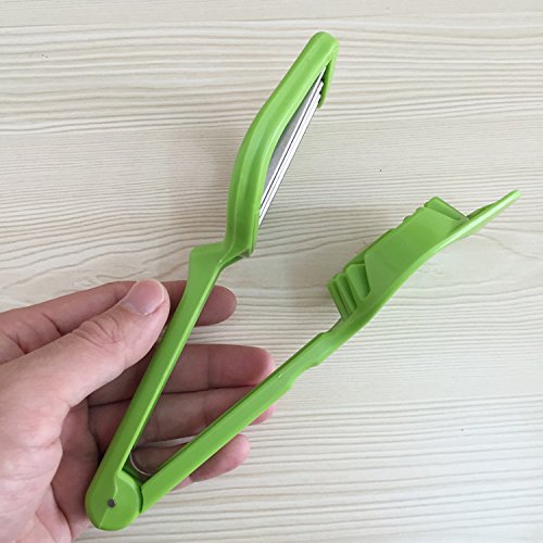 Best Handy Slicer Egg Slicers Slices Eggs Mushroom Strawberry Kiwi Soft Cheese Steel Blades With Handle Kitchen Utensil - Thumbnail 4