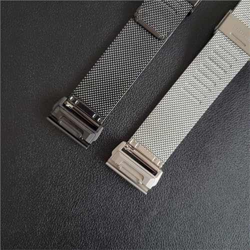 Correa de metal milanesa QuickFit 26mm para Garmin Fenix 7X Solar 5