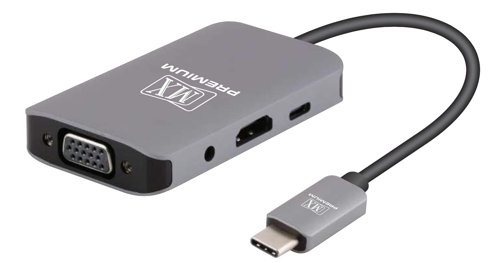MX USB-C to HDMI VGA Adapter with Audio & PD Charging – 4K HDMI, 1080P VGA, 3.5mm Audio Port, USB-C Power Delivery – Multiport Display Converter for MacBook, Dell, Lenovo, HP, Chromebook, Surface-image-17