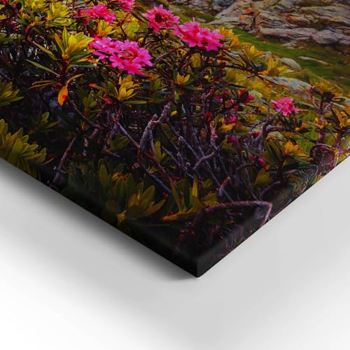 Image sur Toile Glacier du Mont Blanc Chamonix Wallfluent 60x40cm