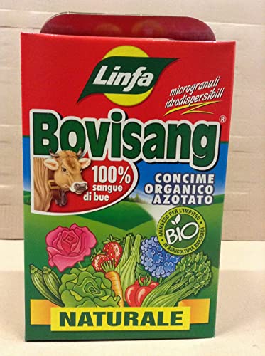 LINFA BOVISANG CONCIME Organico 100% Sangue di Bue Confezione da 2 kg