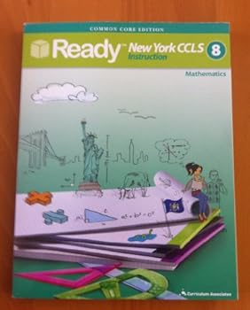 Paperback READY Common core New York CCLS Grade 8 MATH Book