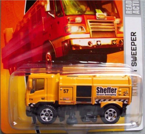 Matchbox 2009 Street Sweeper # 44, City Action, 1:64 Scale.