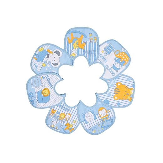 Papi Textil Babador Semaninha Felpudo E Plastificado Papi Est 20Cm X 19Cm Contem 07 Un