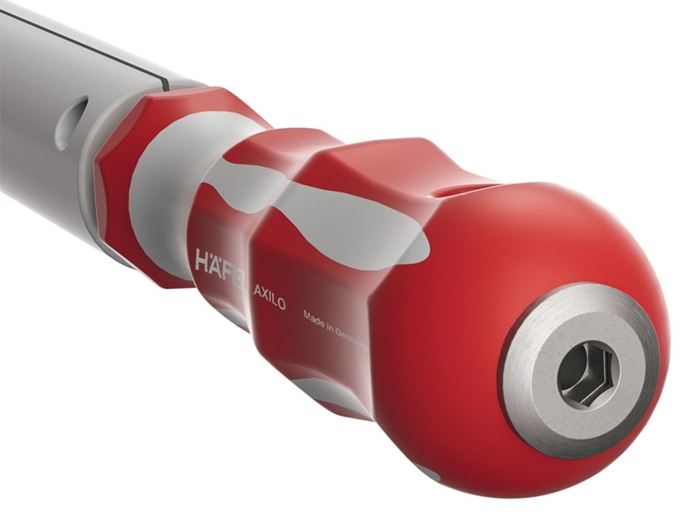 Gedotec Verstellwerkzeug AXILO 78 für verstellbare Möbelfüße Küche Sockelfüße - AXILO 78 | Kunststoff rot/grau | | Made IN Germany | 1 Stück