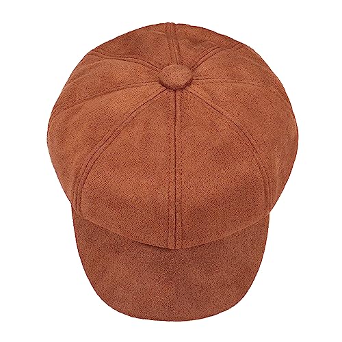 Newsboy Cabbie Baker Boy Hat Beret Cap For Women Winter Tweed Fashion Pageboy Visor Paperboy Hat Fisherman's Sailor Fiddler Hat Autumn Adjustable #TOP1