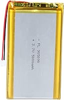 Vista 23 de 3.7v 3000mAh 904860 Batería de Polímero de Iones de Litio Recargable Batería de Lipo Batería de Iones de Litio con Conector PH2.0mm