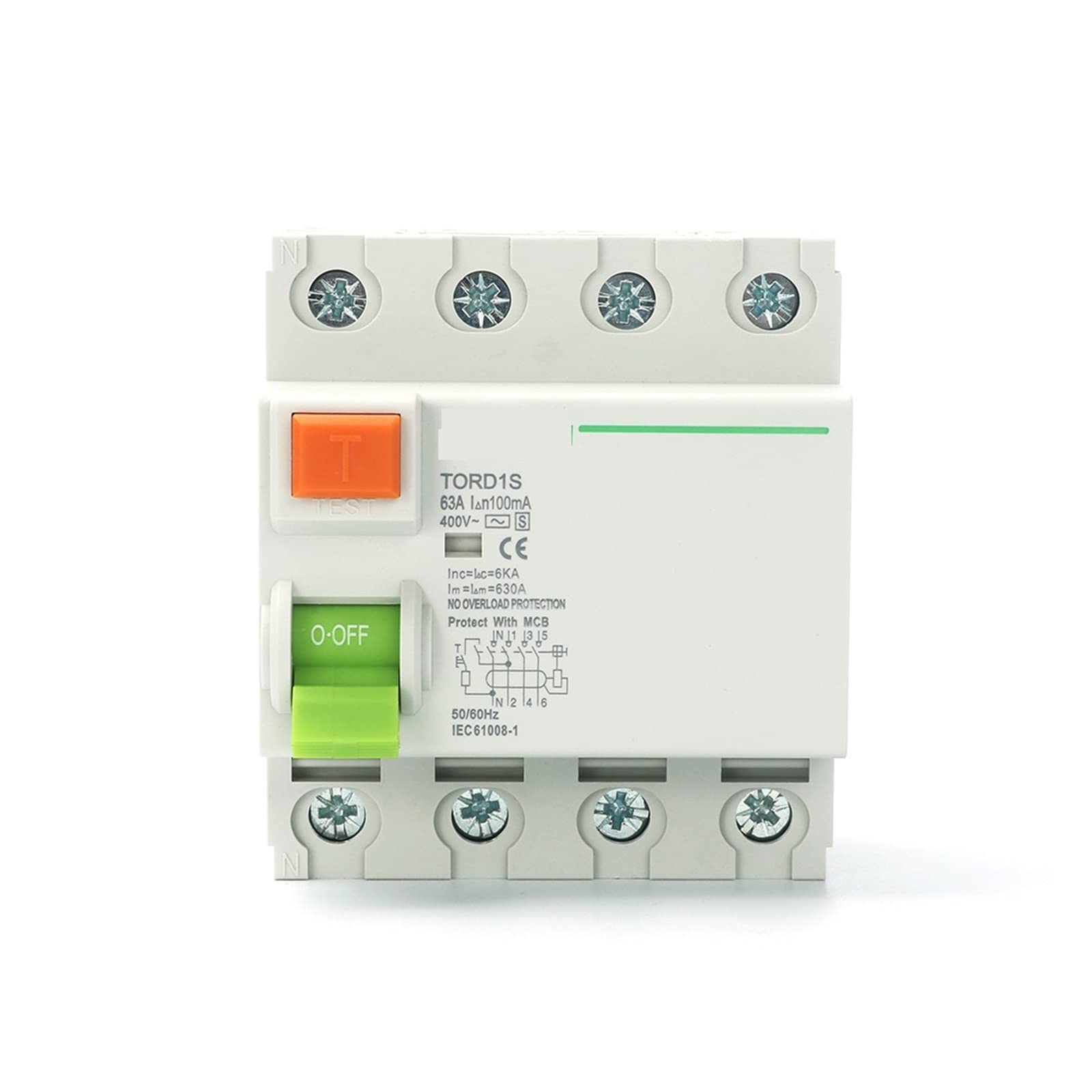 Interruttore Differenziale Tipo A 300mA 40A - Salvavita Elettromagnetico 2 Moduli