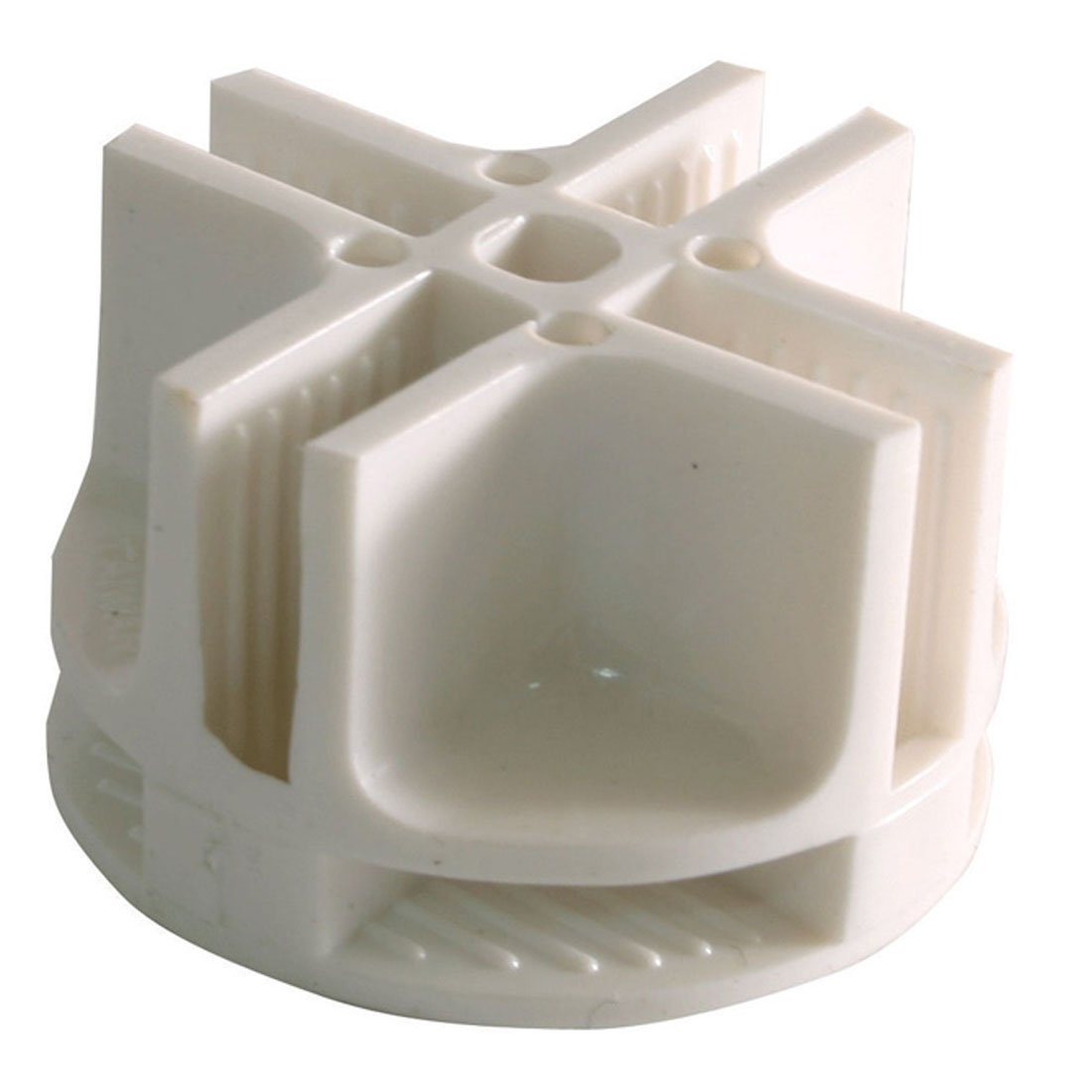 WHITE - LOT OF 100 - NEW - Plastic Wire Grid Connectors for Mini Grid - for Gridwall