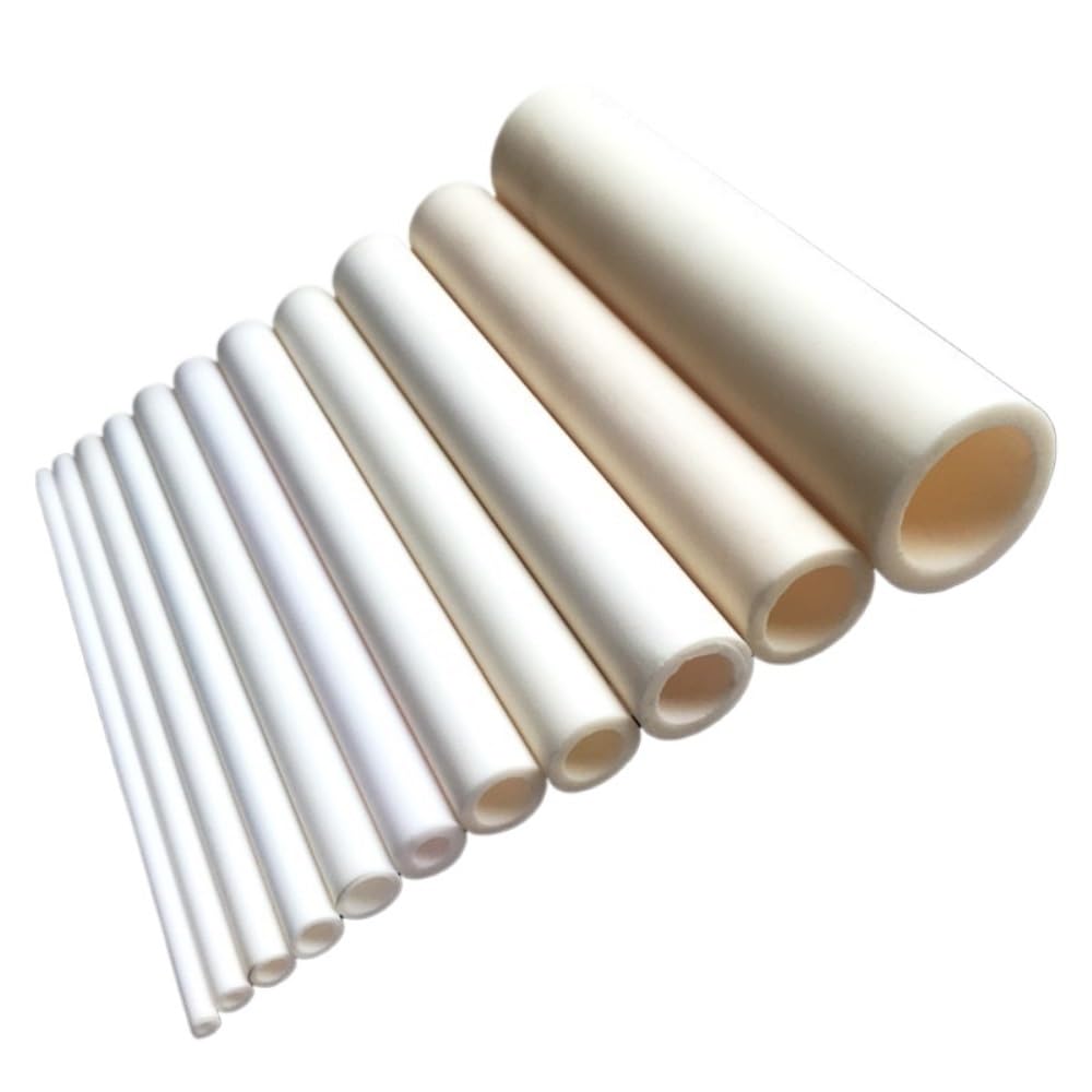 Lot de 2 tubes isolants en céramique à haute teneur en alumine (longueur 220-300 mm), for applications industrielles.(200MM*10MM*6MM)