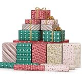 PUBAMALL Papel de Regalo 60 Hojas 50x70 cm, Rollo de papel de envoltura, Papel de Regalo Papel Envoltura Papel para...