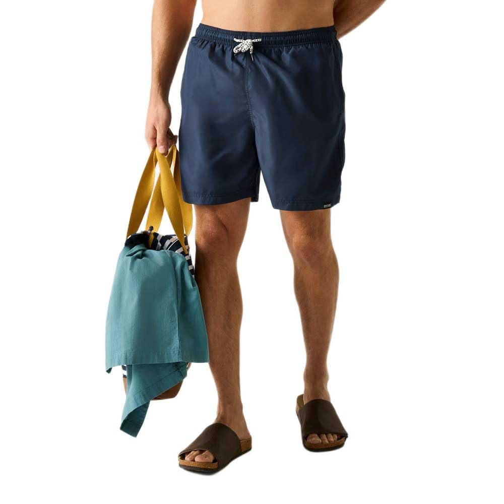 Regatta Mens Mackleyna Swim Shorts Summer Holiday Beach Swimming Trunks Blue