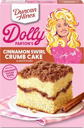 Duncan Hines Dolly Parton's Cinnamon Swirl Crumb Cake & Muffin