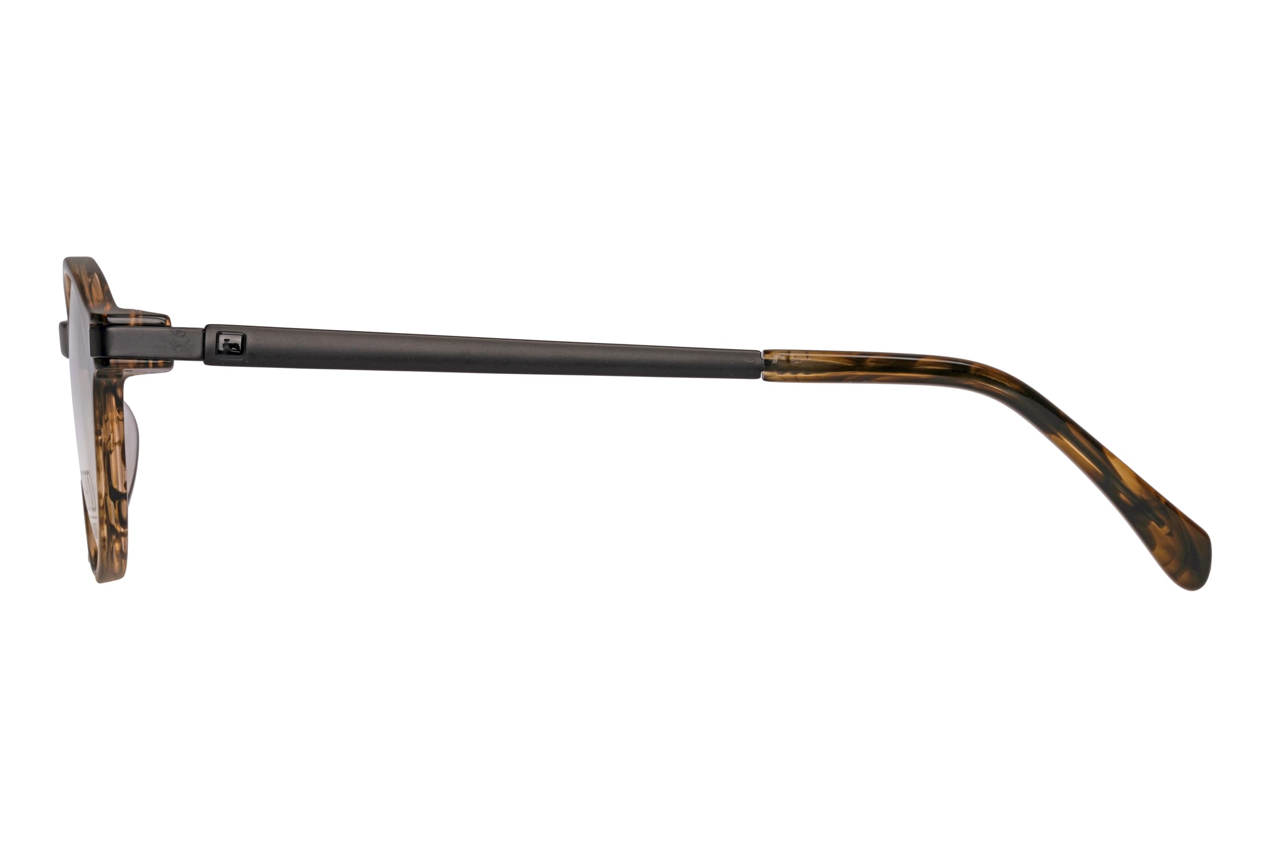 Hero Brille mit Sehstärke für Herren optional mit Sonnenbrillentönung oder Blaulichtfilter, Rund, gefertigt aus Acetat (inklusive Brillenetui)