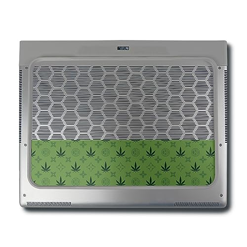 Image of MightySkins Skin Compatible with Alienware X16 R1 (2023) Full Wrap Kit - CBD Green | Protective, Durable, and Unique Vinyl Decal wrap Cover | Easy to Apply & Change Styles | Made in The USA