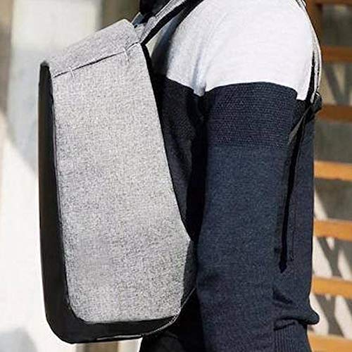 Mochila Anti-furto Compartimento Para Notebook Laptop Saída USB Carregamento De Dispositivos