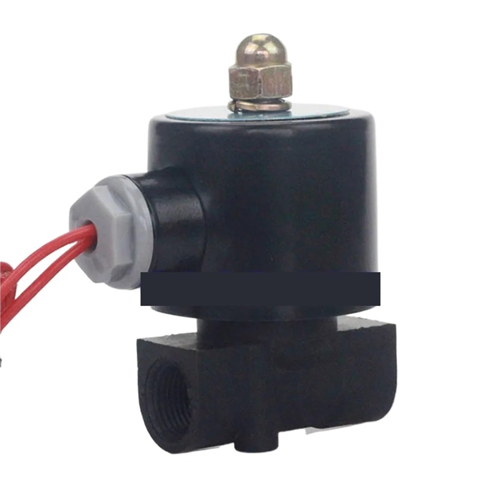 2 Way Copper Solenoid Valve 1/4 3/8 inch 220V AC Normally Close(3/8",AC220V)