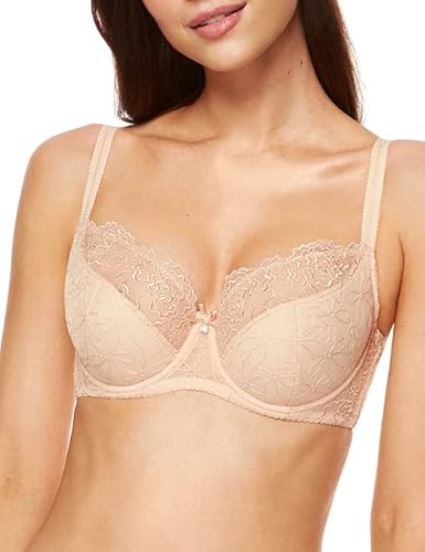 Gorteks Pamela Sujetador, Beige, 110F para Mujer