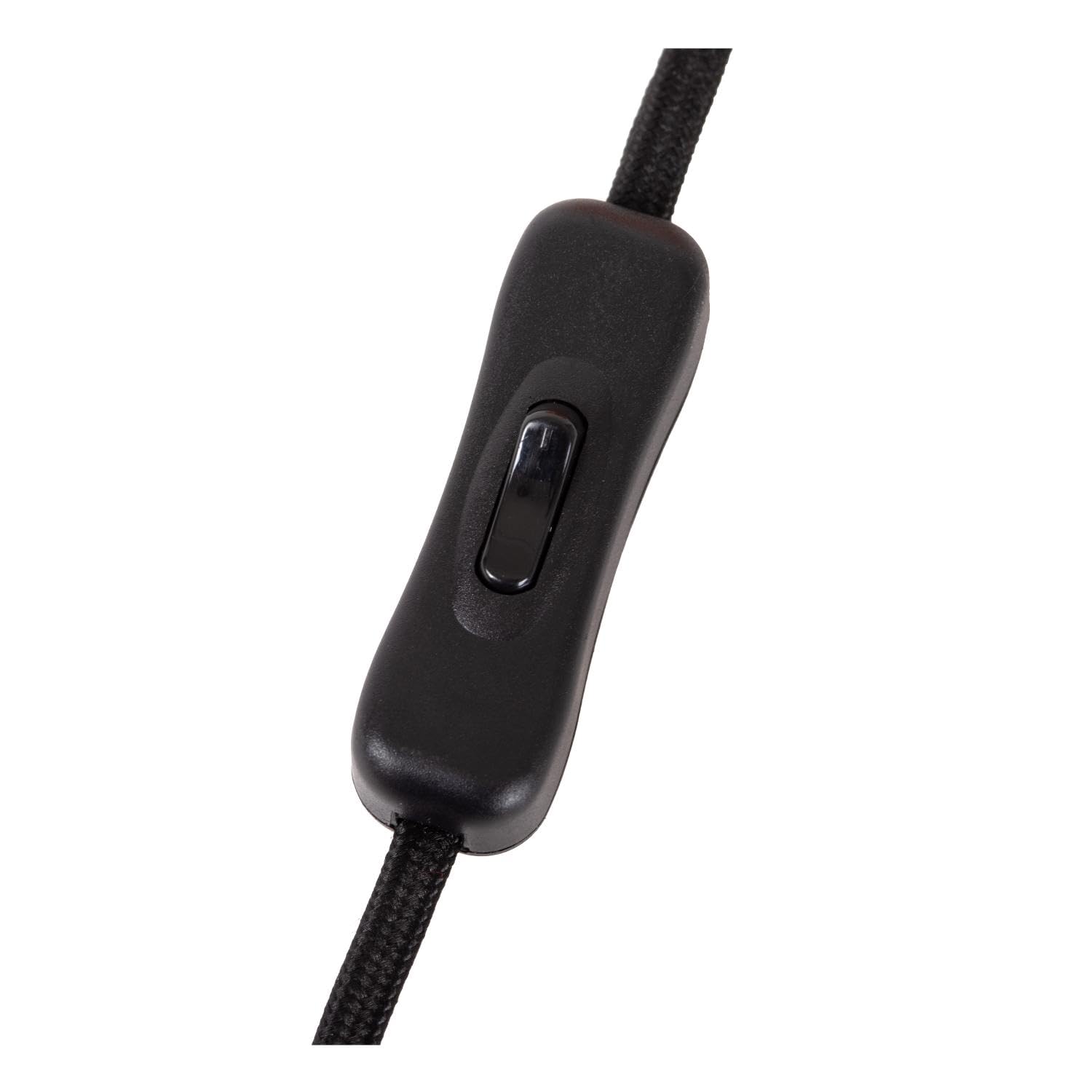 LUCIDE LAMBRES - Lampe de table - Ø 15 cm - 1xE27 - Noir