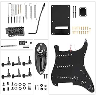 Dilwe DIY Pickguard de Guitare électrique, Pickguard de Couverture arrière pour Guitares de Style St - Les Beatles, Paul McCartney, John Lennon, RIngo Starr, George Harrison Dilwe DIY Pickguard de Guitare électrique, Pickguard de Couverture arrière pour Guitares de Style St – Image 3