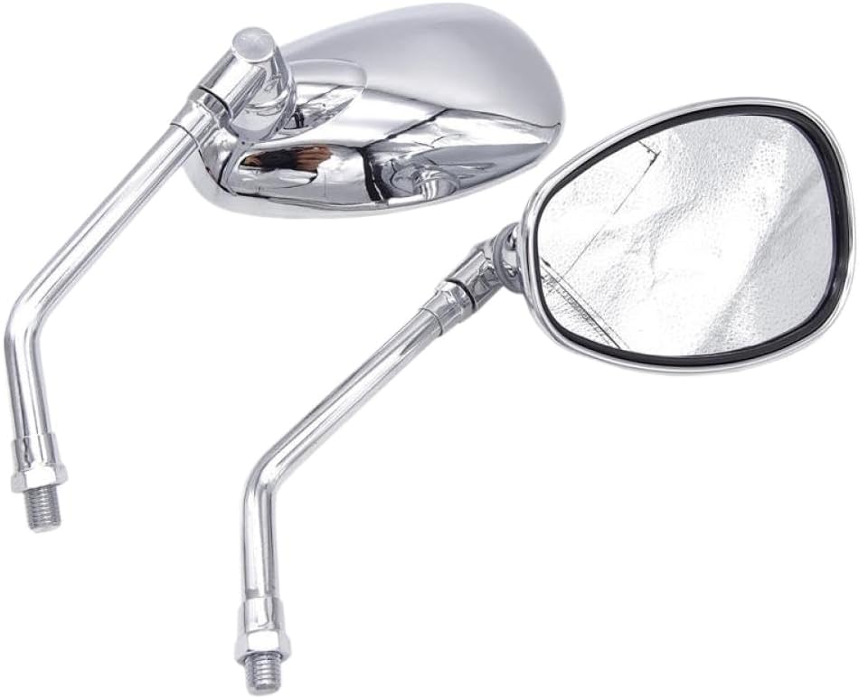Wide Screen Mirror Rearview Side Mirrors 1 Pair Compatible With Intruder Volusia VS VL 700 750 800 1400 1500