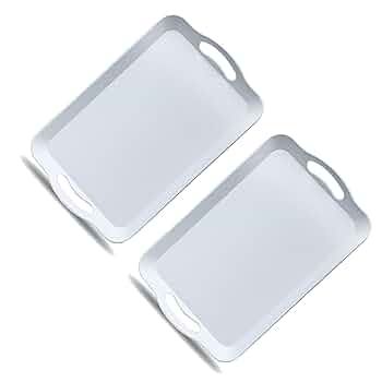 トレー 長手盆 プラスチックトレー 52枚 Amazon｜ランチョン トレー プラスチック製 トレー お盆 トレイ