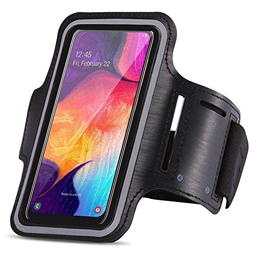 UC-Express Brassard de sport compatible avec Samsung Galaxy A10 - Pour le jogging, le sport, la course à pied Cover