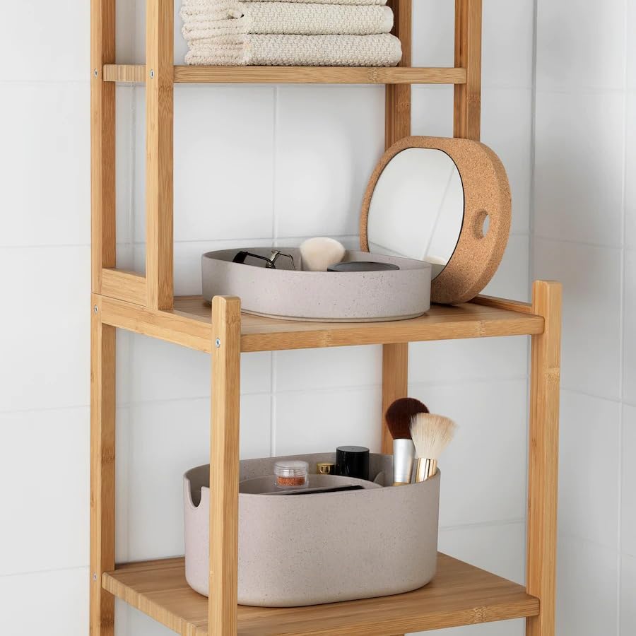Amazon｜IKEA/イケア SAXBORGA：収納ボックス ミラーのふた付き