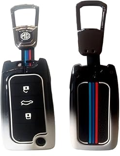 غطاء غطاء غطاء مفتاح معدن مع ميداليه معدن متوافق مع سيارة ام جي