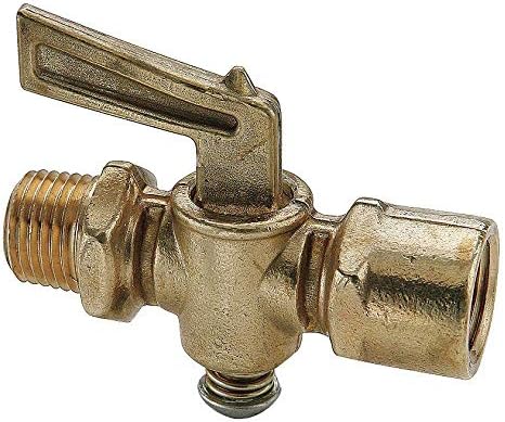 Parker Hannifin 1/4" Male Thread Ground Plug Shutoff Cock Valve - V402P-4-4