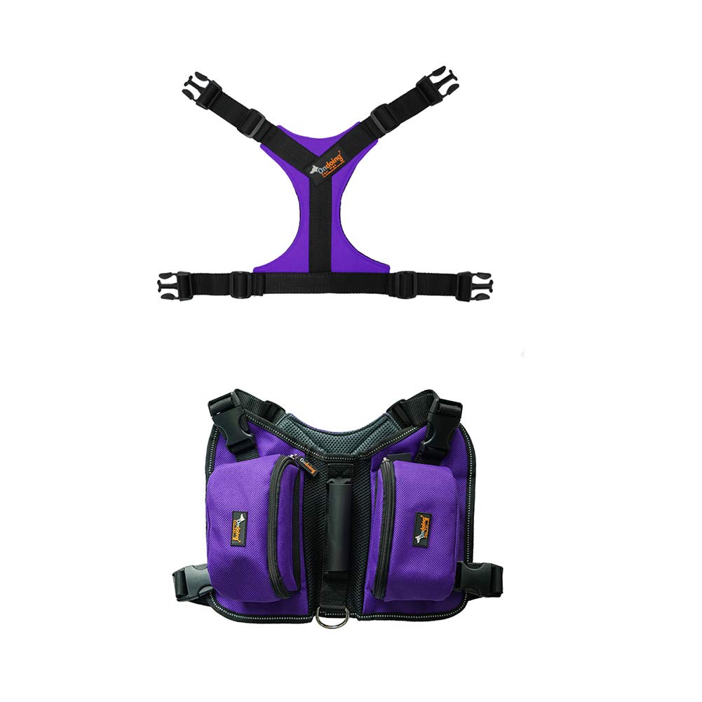 Buy Deanyi Dog Pack Harness Saddle Bag Reflective Strip Dog Pack for