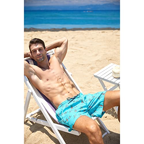 ENVMENST Mens Swim Trunks Colorful Funny Printed Swimming Suit Beach Board Shorts with Compression Liner for Men(S-3XL)4