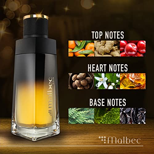 Malbec Gold Eau De Toilette, 100Ml | 3.4 Fl.oz #TOP4