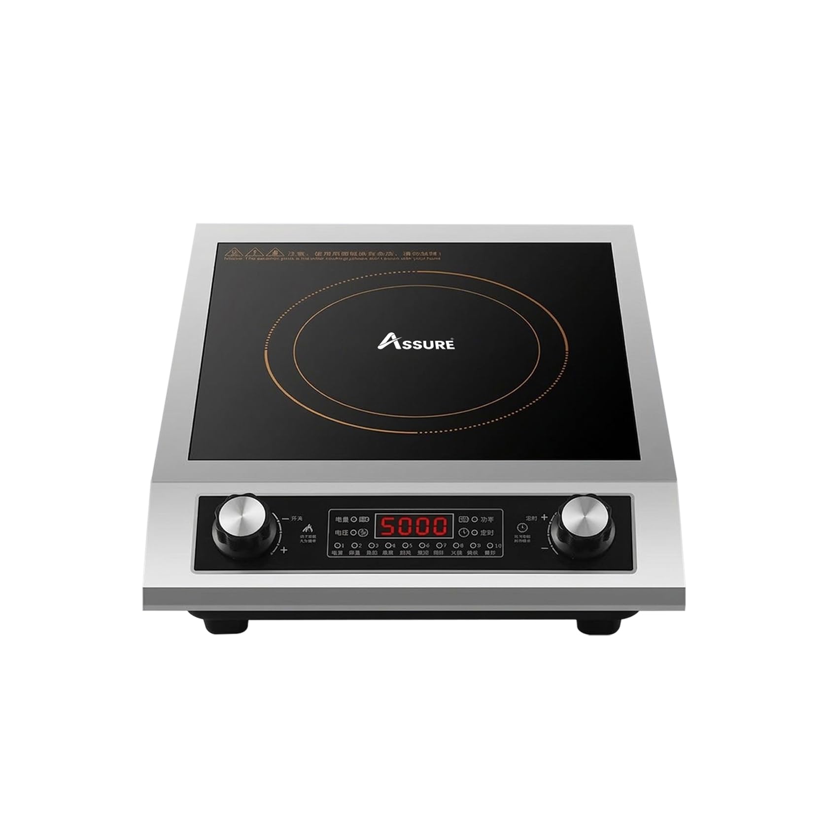 Assure Commercial Induction Cooktop, 3500W, Digital Display-image-30