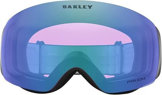 Oakley Flight Deck Medium Lilac Cell wPrizm Sapphire Snow Goggle